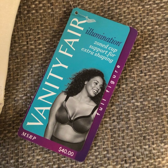 NWT - Vanity Fair Beige Tan Bra Size 40DD Style #76338 - Picture 4 of 6